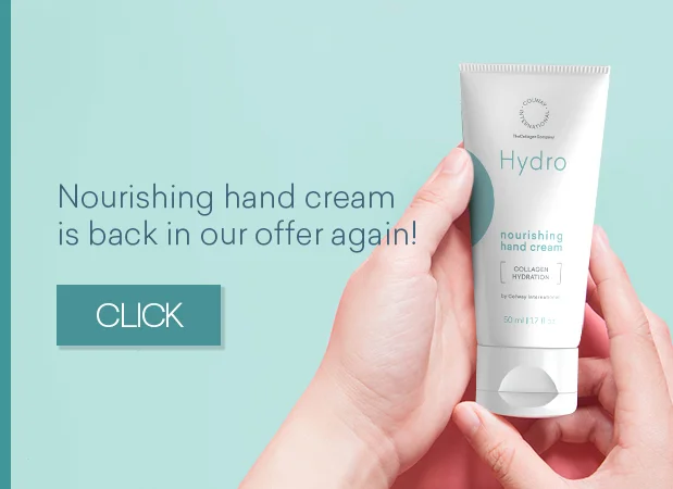 Nourishing hand cream is back in our offer again!