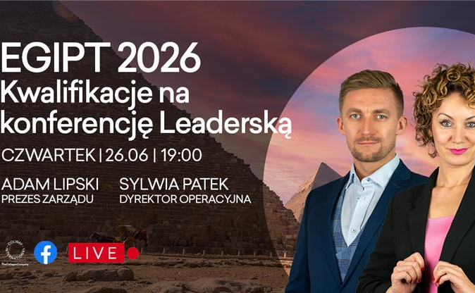Kwalifikacje na Konferencję Leaderską - Egipt 2026.