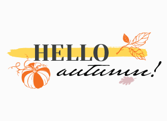 Let's welcome autumn!