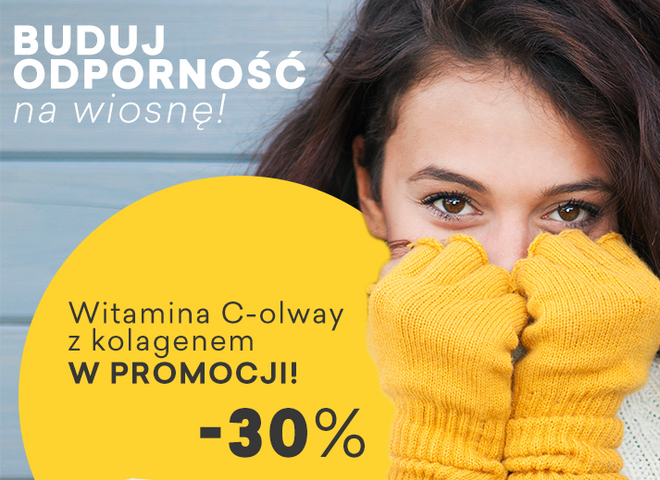 Buduj odporność na wiosnę: Witamina C-olway 30% taniej! 