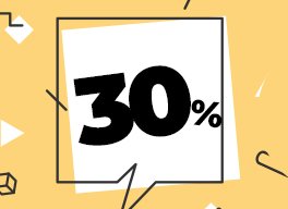 30% discount for VIP customer