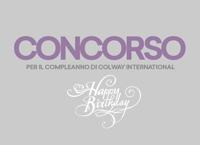Concorso per il compleanno di Colway International