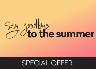 Say goodbye to the summer!