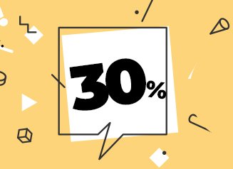 30% discount for VIP customer