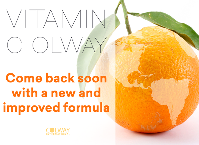 We have sold out Vitamin C-olway with collagen!